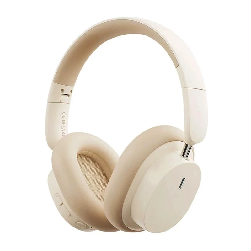 Бездротові накладні навушники Baseus Bowie D05 Wireless Headphones Creamy-White — Baseus