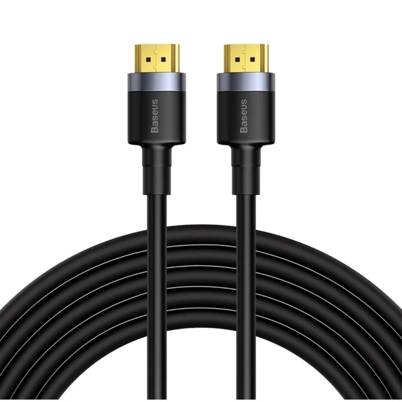 Кабель Baseus Cafule 4KHDMI Male To 4KHDMI Male Adapter Cable 5m Black