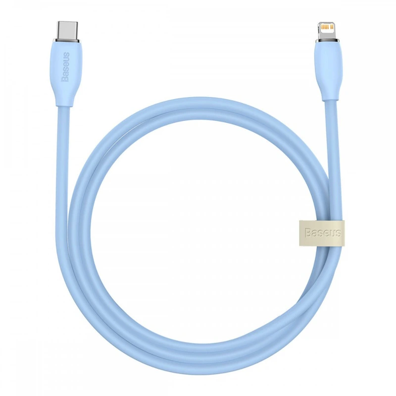 Кабель Baseus Jelly Liquid Silica Gel Fast Charging Data Cable Type-C to iP 20W 2m Blue