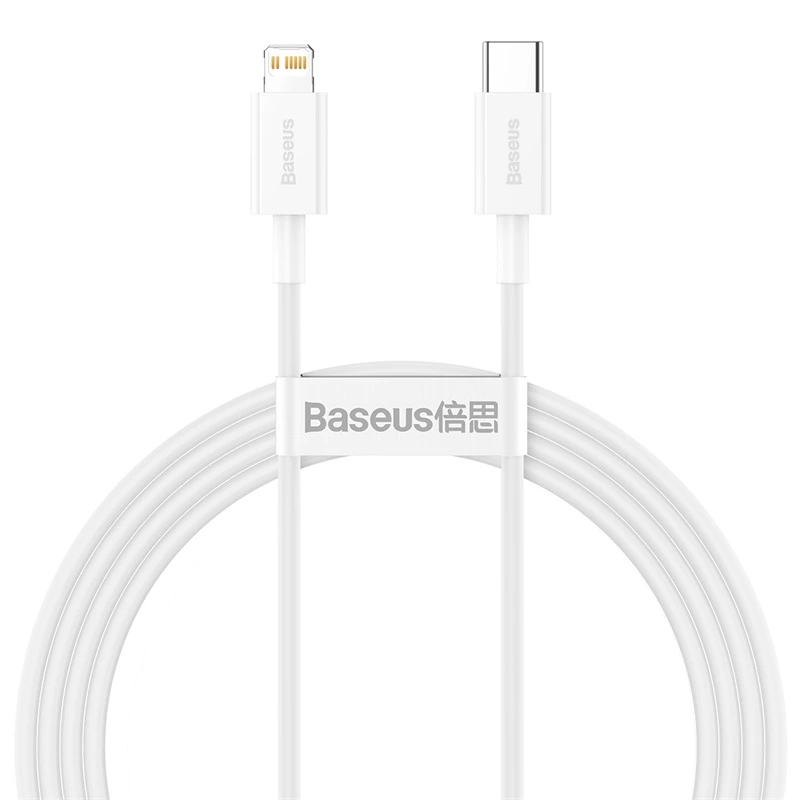 Кабель Baseus Superior Series Fast Charging Data Cable Type-C to iP PD 20W 1.5m White