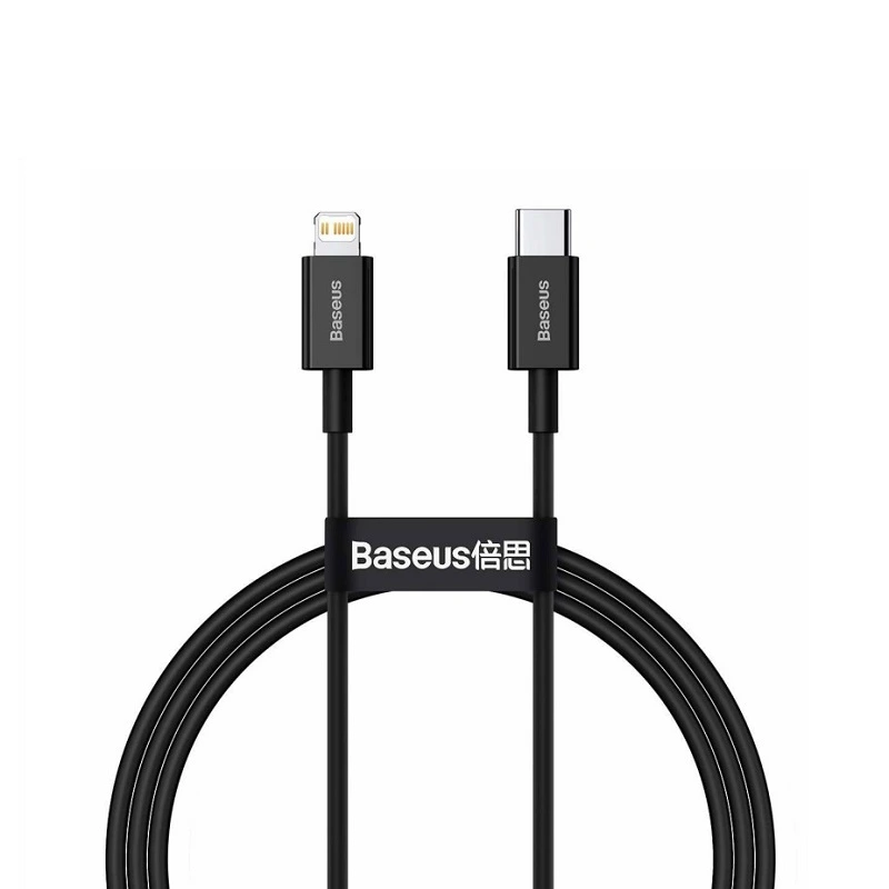 Кабель Baseus Superior Series Type-C to IP PD 20W 1m Black