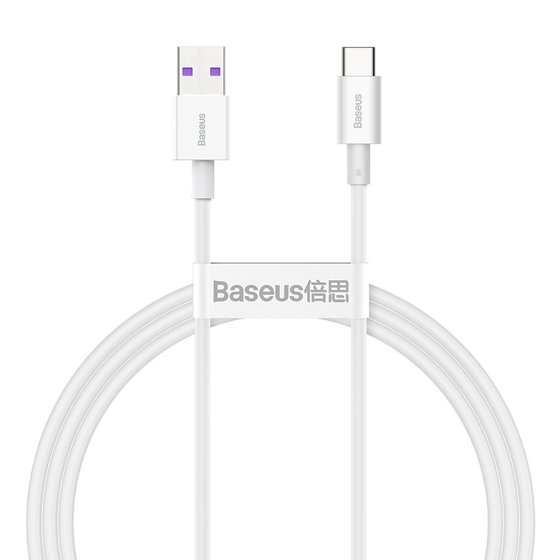Кабель Baseus Superior Series USB to Type-C 66W 1m White — Baseus