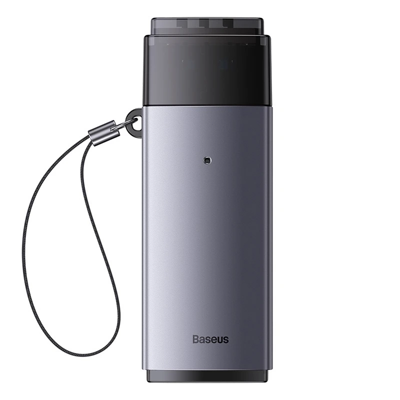Кардрідер Baseus Lite Series USB-A  to SD/TF Card Reader  Grey — Baseus