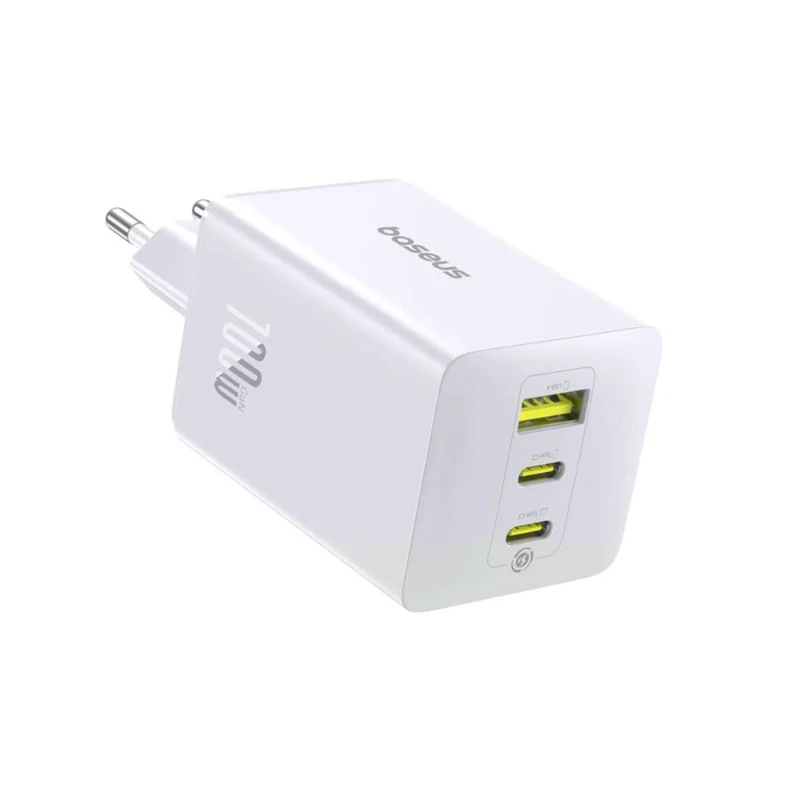 Мережевий зарядний пристрій Baseus EnerFill FE11 Fast Charger 2C+U 100W EU Moon White