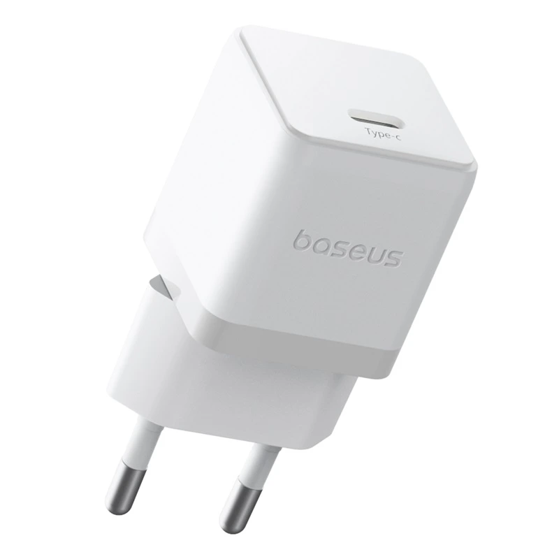 Мережевий зарядний пристрій Baseus Palm Fast Charger 1C 20W EU Moon White
