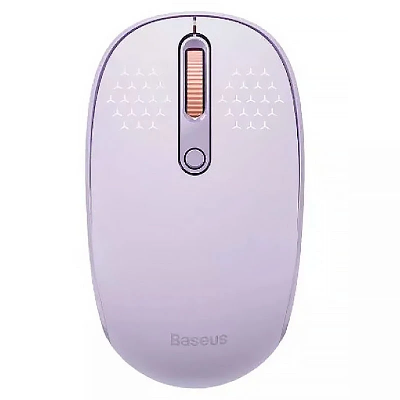 Миша бездротова Baseus F01B Tri-Mode Bluetooth + 2.4G (B01055503833) Purple — Baseus