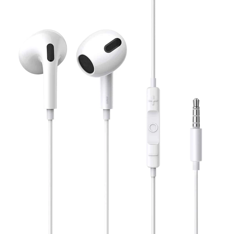 Навушники дротові Baseus Encok  H17 (3.5mm) White