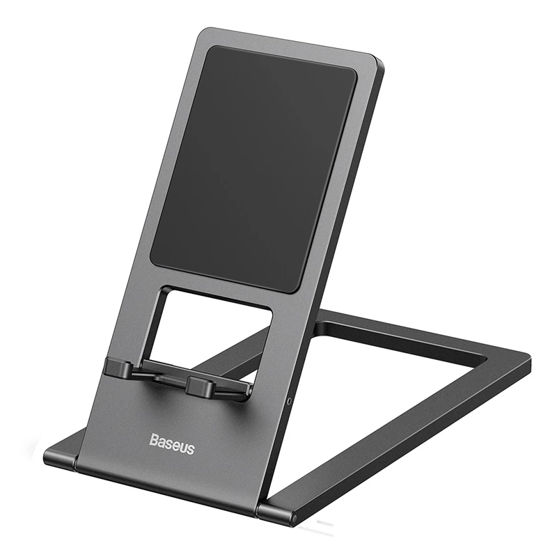 Підставка для телефона Baseus Foldable Metal Desktop Holder Gray