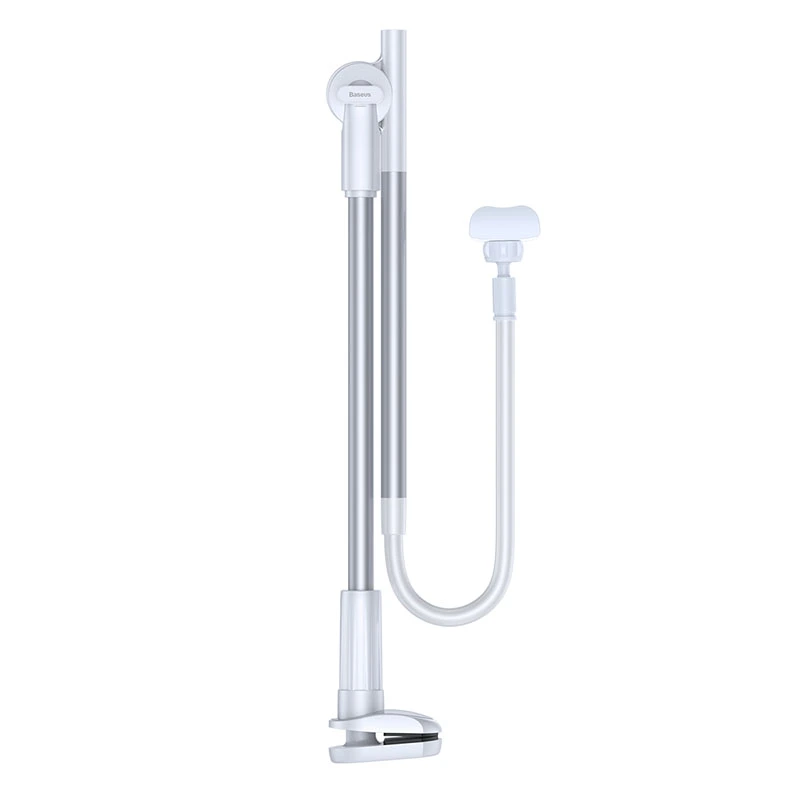 Тримач для телефона Baseus Unlimited adjustment lazy phone holder silver — Baseus