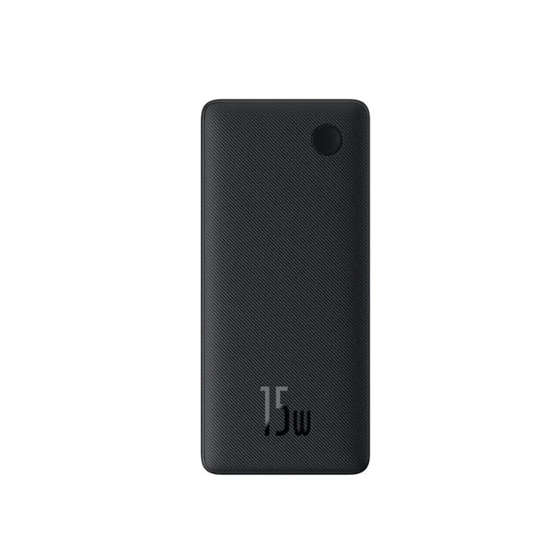 Зовнішній акумулятор Baseus Airpow Lite Power Bank 10000mAh 15W Cosmic Black (With Simple Series Data Cable USB to Type-C 30cm Black) — Baseus