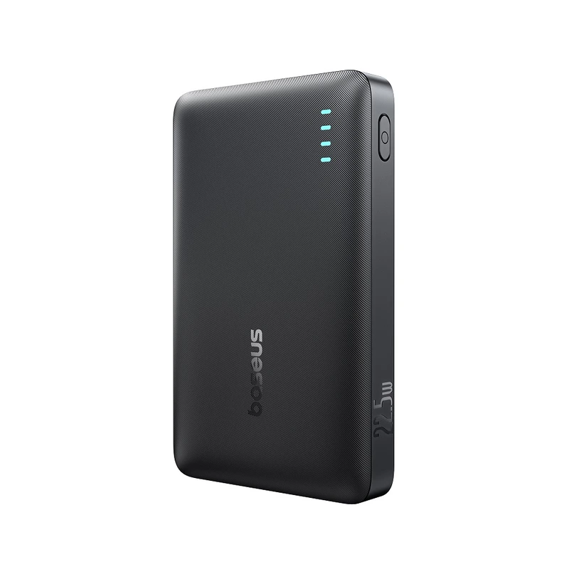 Зовнішній акумулятор Baseus EnerFill FP21 Power Bank 10000mAh 22.5W Cosmic Black (Includes Simple Type-C to Type-C Cable 20V/3A 30cm Black) — Baseus