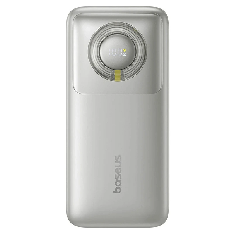 Зовнішній акумулятор Baseus Free2Pull Power Bank with Retractable Cable 20000mAh 65W Lunar gray — Baseus