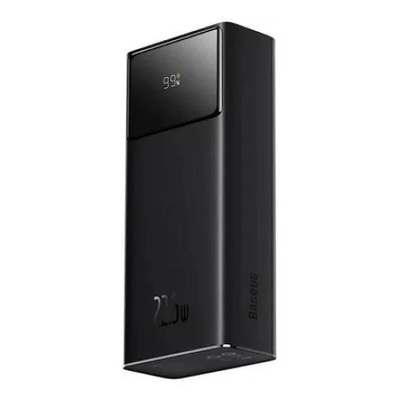 Зовнішній акумулятор Baseus Star-Lord Digital Display Fast Charge Power Bank 30000mAh 22.5W Black