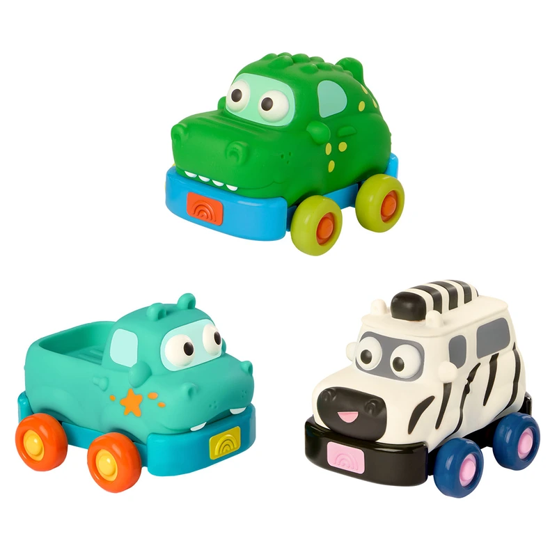 Ігровий набір інерційних машинок - АВТОПАРК САФАРІ — Battat Lite