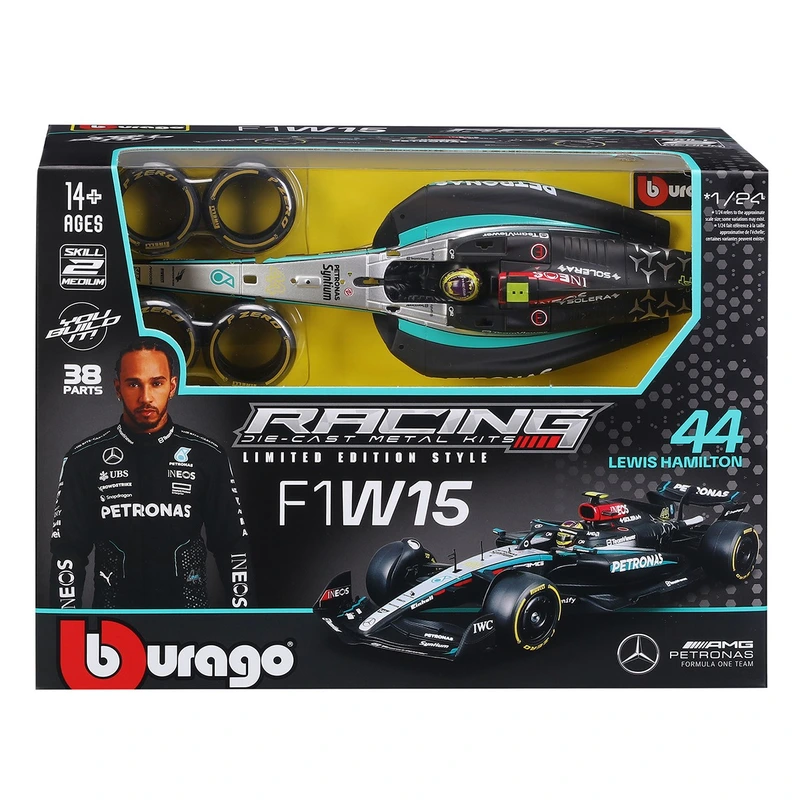 Авто-конструктор – MERCEDES-AMG F1 W15 PETRONAS (2024) (1:24)