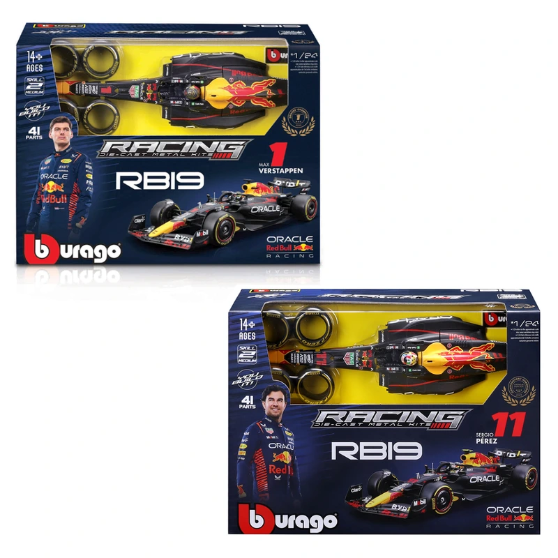 Авто-конструктор - ORACLE RED BULL RACING RB19 (1:24) — Bburago