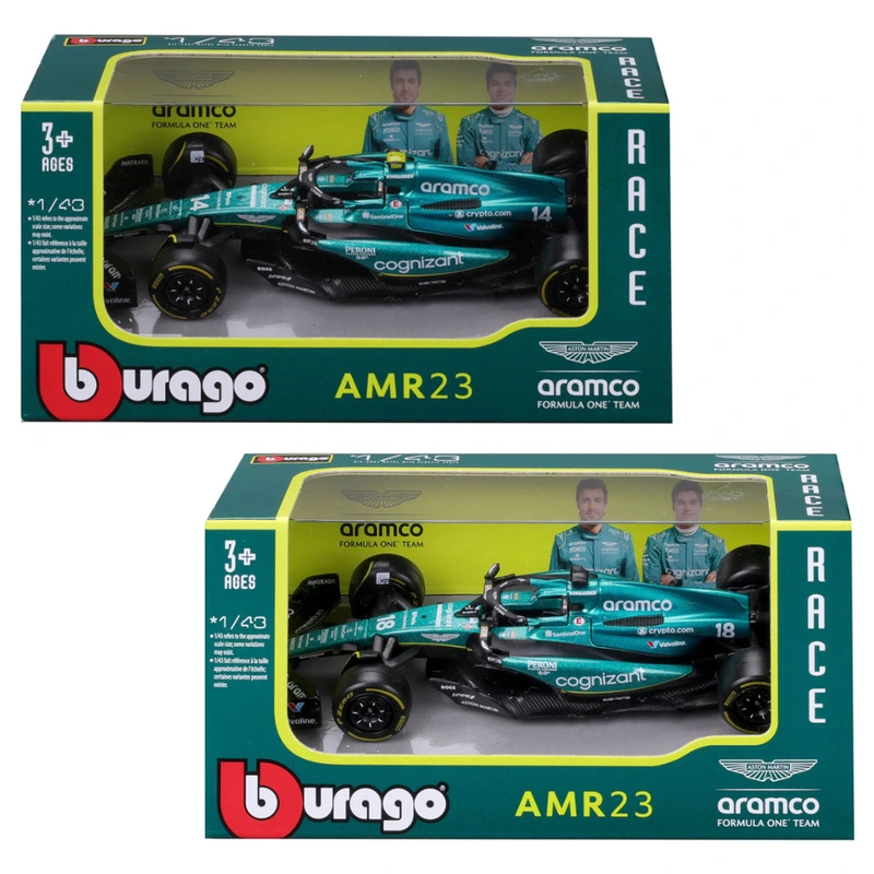 Автомодель - ASTON MARTIN AMR23 (2023) (1:43) — Bburago