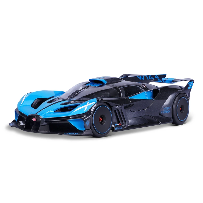 Автомодель - BUGATTI BOLIDE (чорно-синій, 1:18) — Bburago