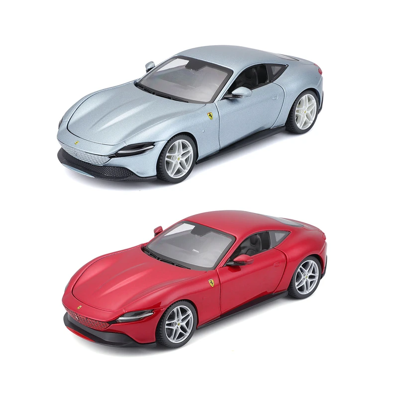 Автомодель - Ferrari Roma  (асорті сірий металік, червоний металік, 1:24) — Bburago
