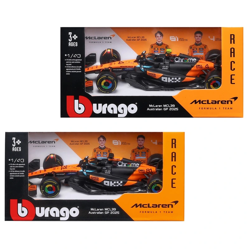 Автомодель - MCLAREN F1 MCL39 (2025) (1:43)