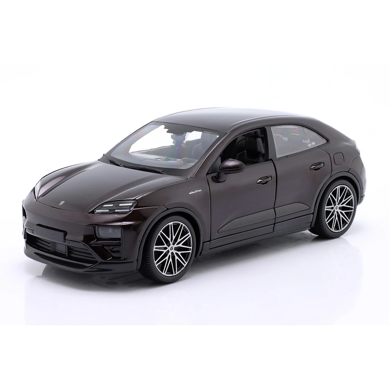 Автомодель - PORSCHE MACAN 4 ELECTRIC (чорний, 1:24) — Bburago