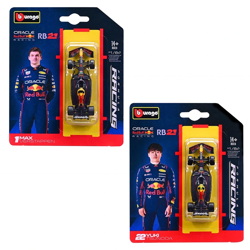 Автомодель - RED BULL RACING RB21 (2025) (1:64)