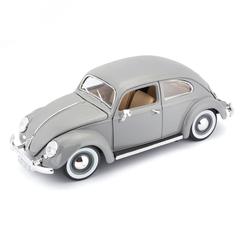 Автомодель - VOLKSWAGEN KÄFER BEETLE (1955) (сірий, 1:18)