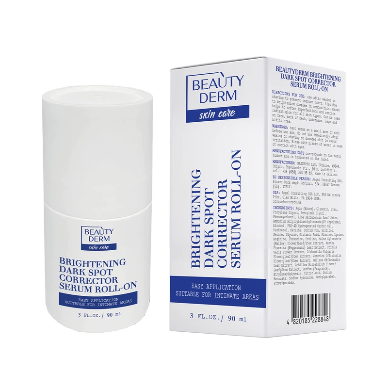 BEAUTYDERM Brightening Роликовий коректор - сироватка для темних плям, 90 мл