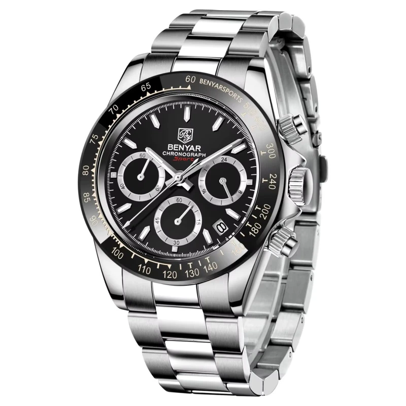 Benyar BY-5169 Silver-Black
