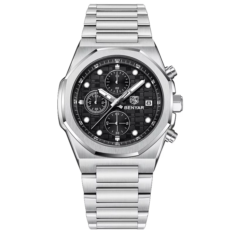 Benyar BY-5216 Silver-Black