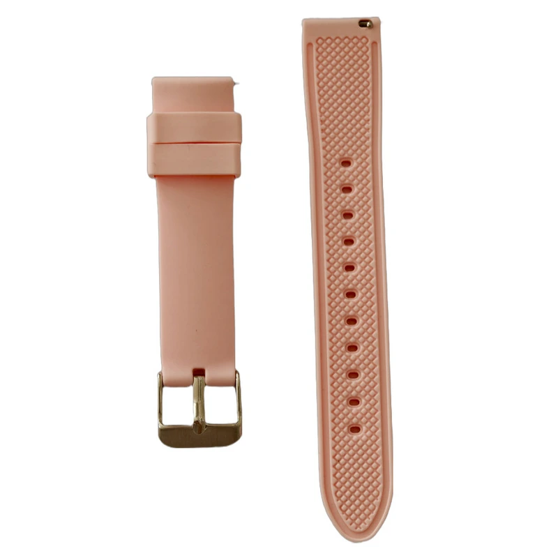 Ремінець каучуковий пудровий розмір 18 — Besta