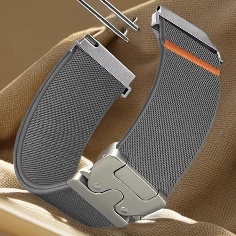 Ремінець нейлоновий Profi Grey 22 — Besta