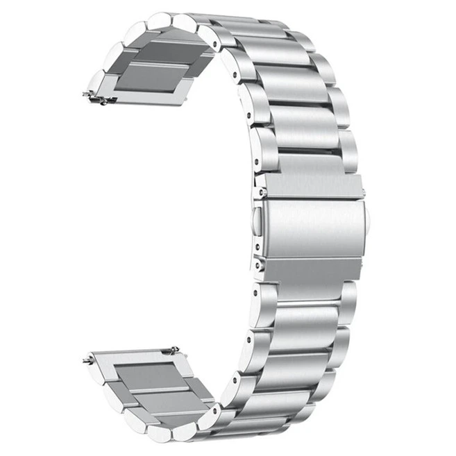 Ремінець металевий срібний розмір 20