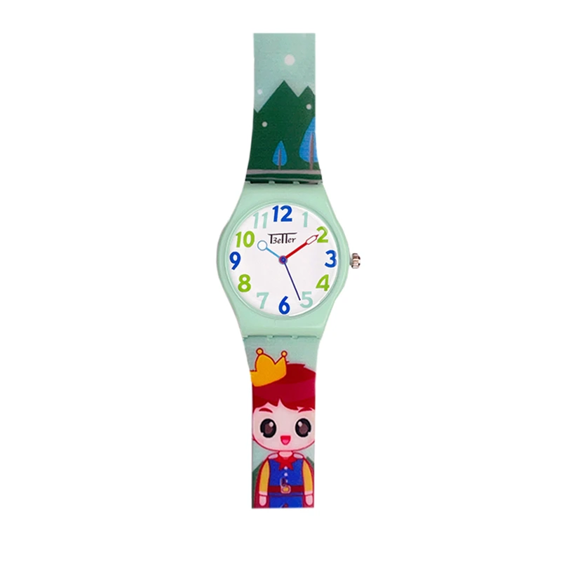 Дитячий годинник Better 012 Prince Green-White