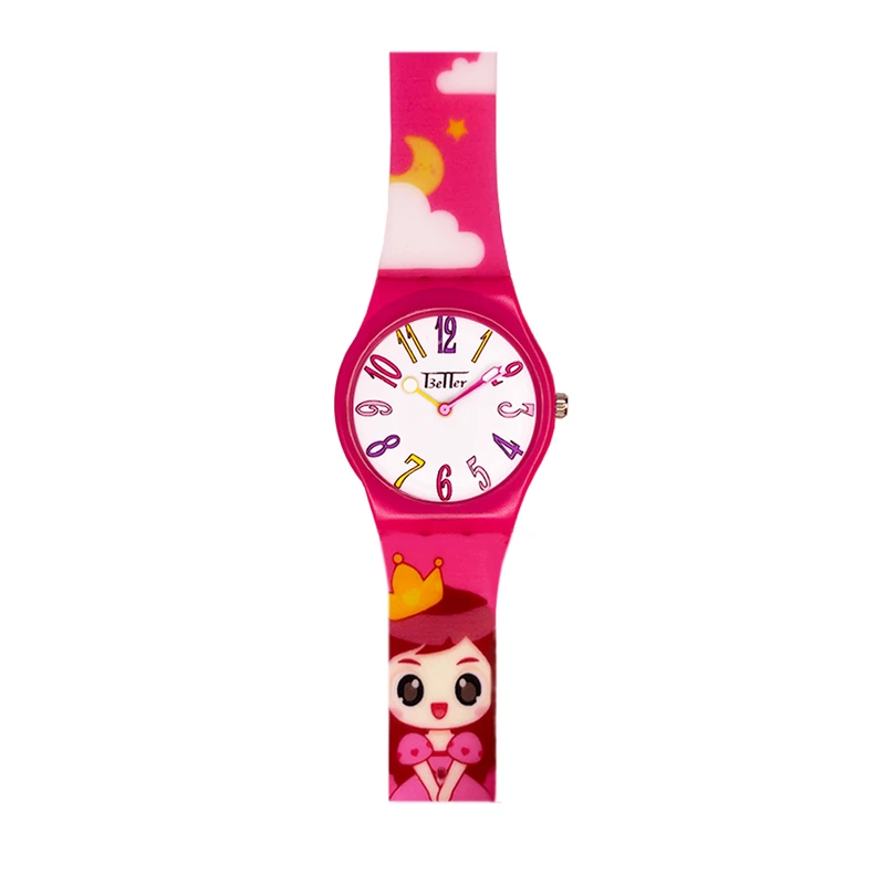 Дитячий годинник Better 012 Princess Pink-White