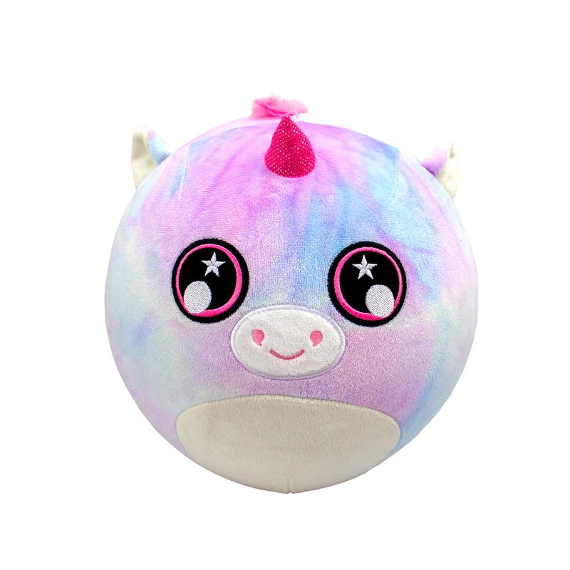 Ігровий набір BIGGIES серії "Little Fantasy" W1 - РОЖЕВИЙ ЄДИНОРІГ (надувна іграшка, насос) — Biggies