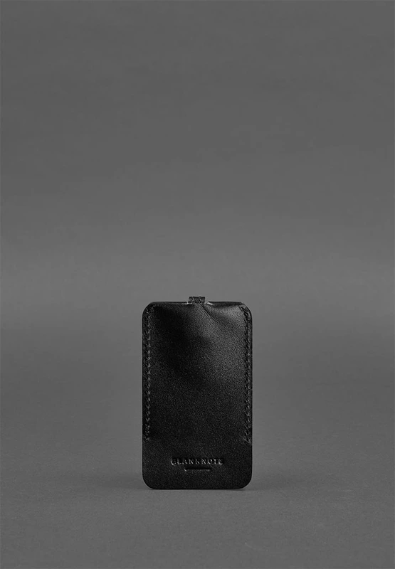 Шкіряна ключниця 1.0 вугільно-чорна