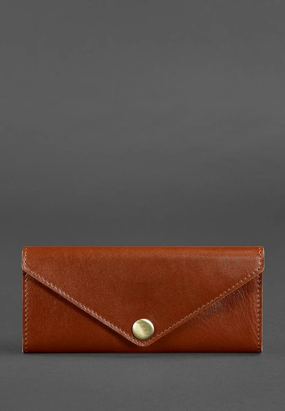 Жіночий шкіряний гаманець Керрі 1.0 світло-коричневий