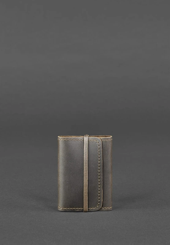 Шкіряний кард-кейс 1.1 темно-коричневий