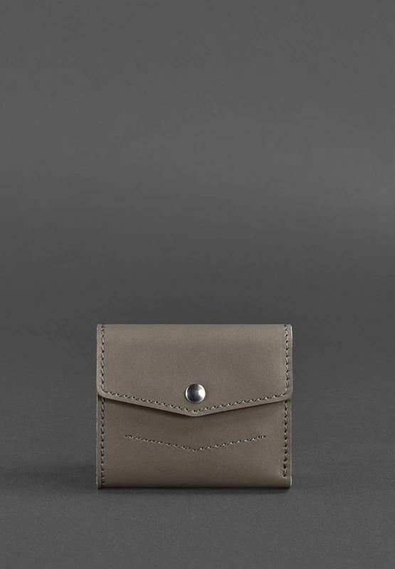 Жіночий шкіряний гаманець 2.1 темно-бежевий