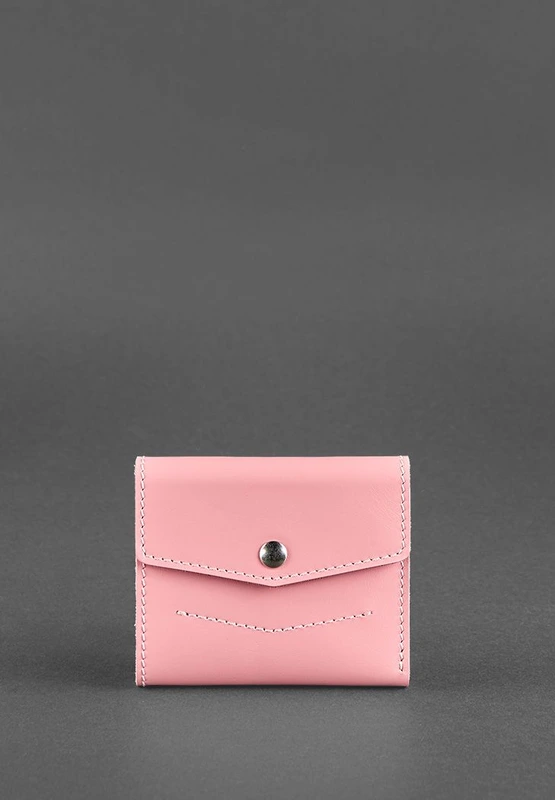 Жіночий шкіряний гаманець 2.1 Рожевий