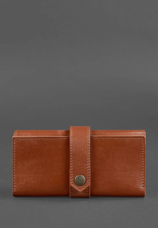 Шкіряне портмоне 3.0 світло-коричневе