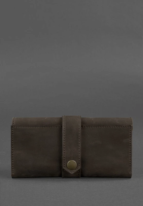 Шкіряне портмоне 3.0 темно-коричневе