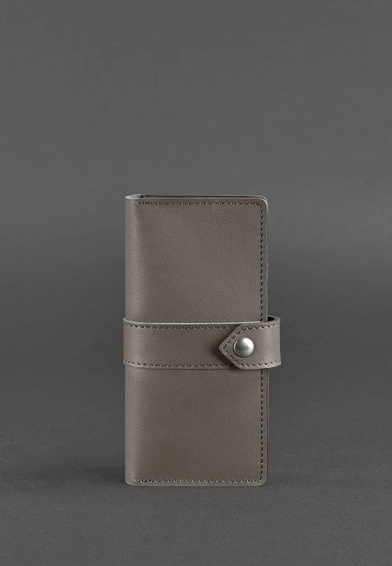 Шкіряне жіноче портмоне 3.1 темно-бежевий Краст