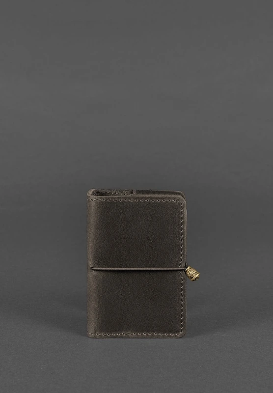 Шкіряний кард-кейс 7.0 темно-коричневий