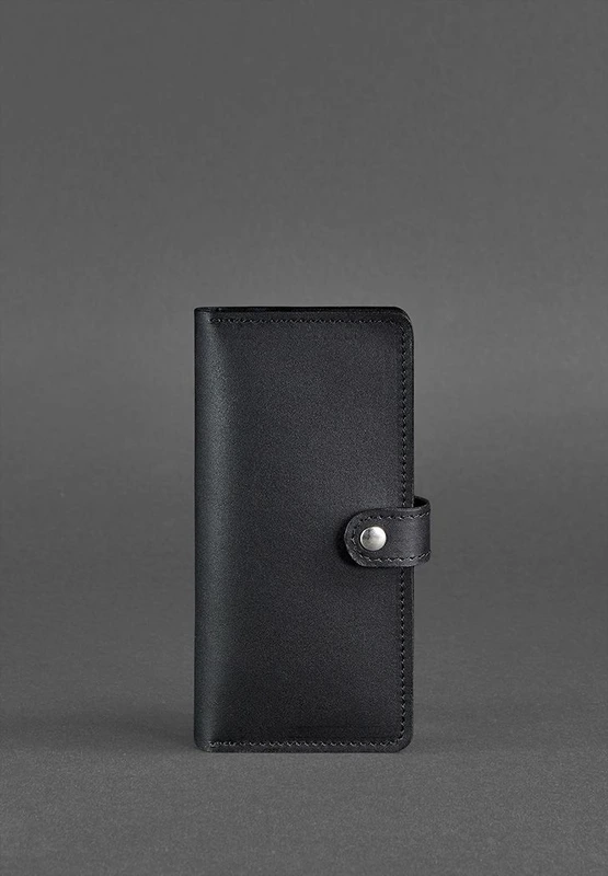 Шкіряне портмоне 7.0 чорне