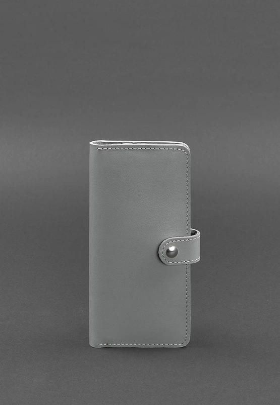 Шкіряне портмоне 7.0 сіре