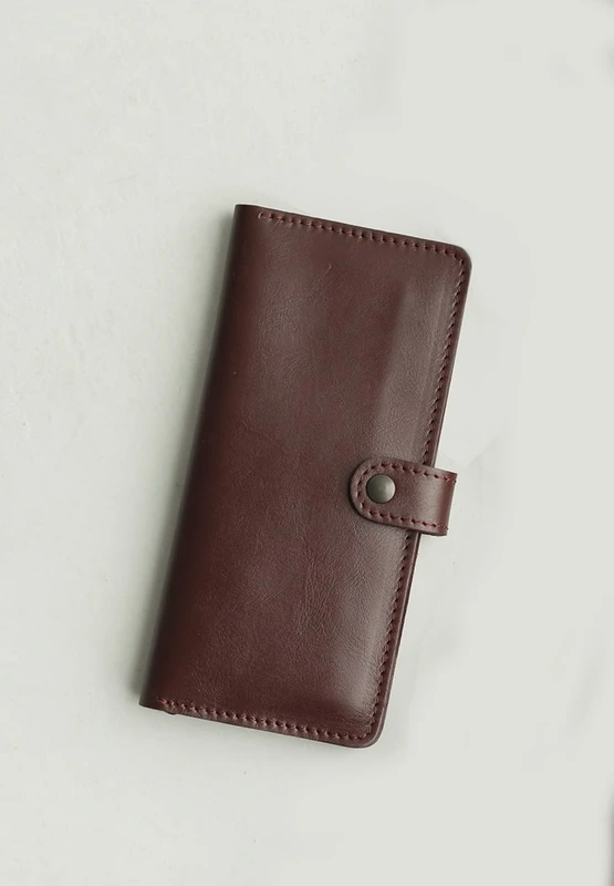 Шкіряне жіноче портмоне 7.0 бордове