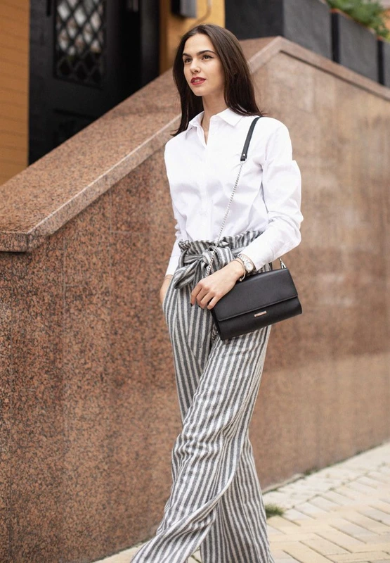 Жіноча шкіряна сумка-трансформер чорна Blackwood