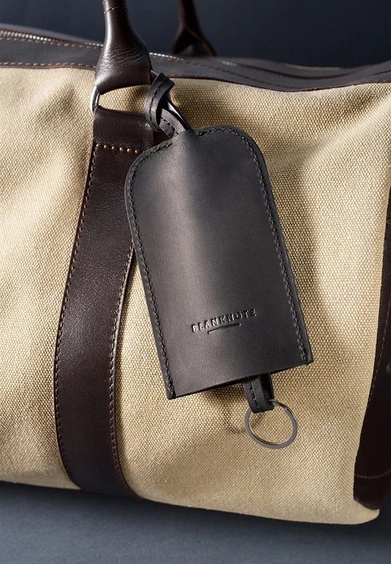 Шкіряна ключниця 7.0 чорна Crazy Horse — BlankNote